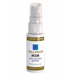 CELLFOOD MSM METIL SULFONIL METANO SOLUZIONE SALINA COLLOIDALE 30 ML - Farmacia Del Monaco