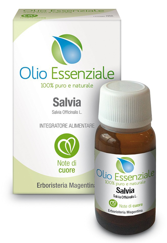 SALVIA OFFICINALIS OLIO ESSENZIALE 10 ML - Farmacia Del Monaco