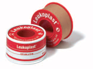 CEROTTO CHIRURGICO PER FISSAGGIO MEDICAZIONI IN ROCCHETTO LEUKOPLAST SUPPORTO VISCOSA COLOR PELLE MASSA ADESIVA CAUCCIU' OSSIDO DI ZINCO 2,5X500CM - Farmacia Del Monaco