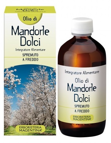MANDORLE DOLCI OLIO VEGETALE 250 ML - Farmacia Del Monaco