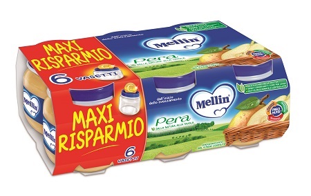 MELLIN OMOGENEIZZATO PERA 100 G 6 PEZZI - Farmacia Del Monaco