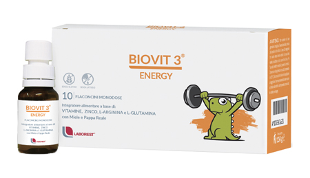 BIOVIT 3 ENERGY 10 FLACONCINI 10 ML - Farmacia Del Monaco
