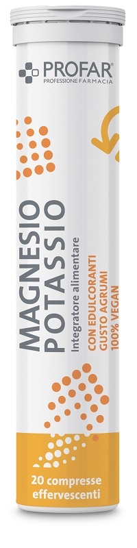 PROFAR MAGNESIO POTASSIO 20 COMPRESSE - Farmacia Del Monaco