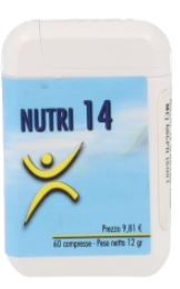 NUTRI 14 60 COMPRESSE - Farmacia Del Monaco