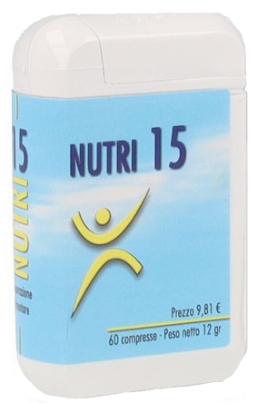 NUTRI 15 60 COMPRESSE - Farmacia Del Monaco