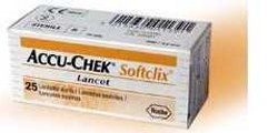 LANCETTE PUNGIDITO ACCU-CHEK SOFTCLIX 25 PEZZI - Farmacia Del Monaco