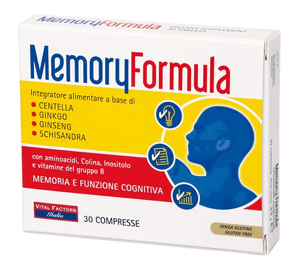 MEMORY FORMULA 30 COMPRESSE - Farmacia Del Monaco