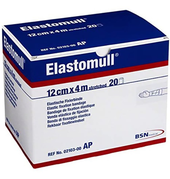 BENDA ELASTICA ELASTOMULL 12X400 CM - Farmacia Del Monaco