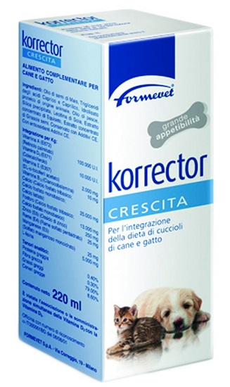 KORRECTOR CRESCITA FLACONE 220 ML - Farmacia Del Monaco
