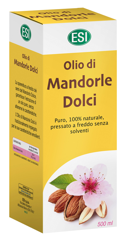 ESI OLIO MANDORLE DOLCI 500 ML - Farmacia Del Monaco