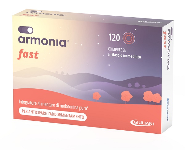 ARMONIA FAST 1 MG MELATONINA 120 COMPRESSE - Farmacia Del Monaco