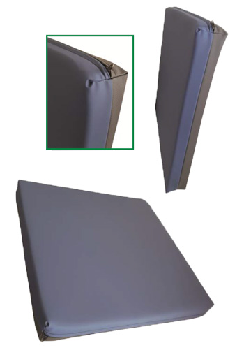 CUSCINO ANTIDECUBITO SAFE LIFE REALIZZATO IN MATERIALE AUTOMODELLANTE OTTENUTO GRAZIE ALLA DISTRIBUZIONE DEI CARICHI PER SCORRIMENTO MOLECOLARE - Farmacia Del Monaco