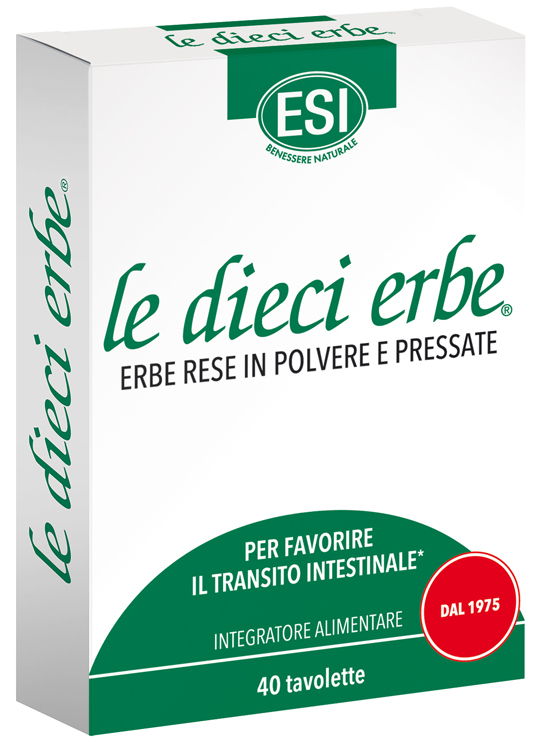 ESI LE DIECI ERBE 40 TAVOLETTE - Farmacia Del Monaco