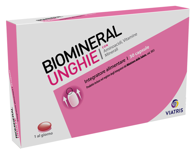 BIOMINERAL UNGHIE 30 CAPSULE - Farmacia Del Monaco