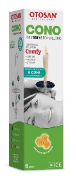 OTOSAN CONO IGIENE ORECCHIO+PROPOLI 6 PEZZI - Farmacia Del Monaco