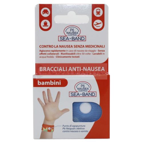 BRACCIALE ANTI NAUSEA PER BAMBINI P6 NAUSEA CONTROL 2 PEZZI - Farmacia Del Monaco