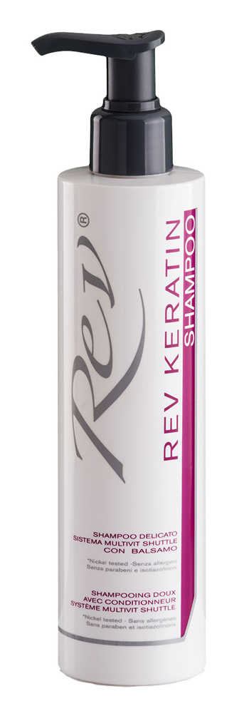 REV KERATIN SHAMPOO FLACONE 250 ML - Farmacia Del Monaco