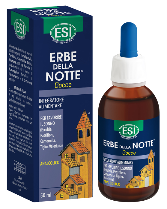 ESI ERBE DELLA NOTTE GOCCE ANALCOLICO 50 ML - Farmacia Del Monaco