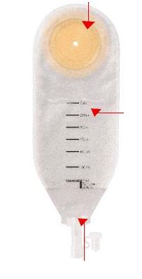 SACCA PER DRENAGGIO DELLE FERITE COLOPLAST CAPACITA' MINI 100ML 20 PEZZI ARTICOLO 2240 - Farmacia Del Monaco