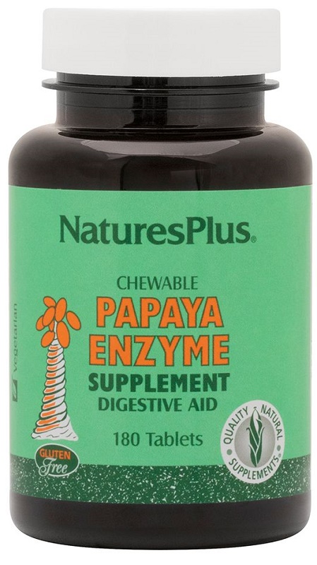 ENZIMI PAPAYA 180 TAVOLETTE MASTICABILI - Farmacia Del Monaco