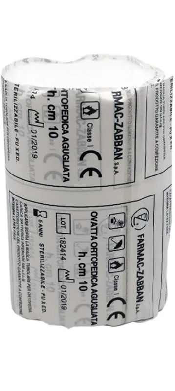BENDA OVATTA AGUGLIATA 10X400 CM 1 PEZZO - Farmacia Del Monaco