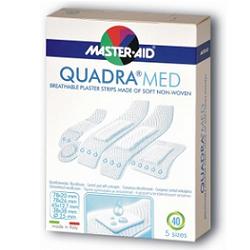 CEROTTO MASTER-AID QUADRA DERMOATTIVO FORMATI ASSORTITI 20 PEZZI - Farmacia Del Monaco