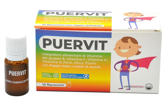 PUERVIT 10 FLACONCINI 10 ML - Farmacia Del Monaco