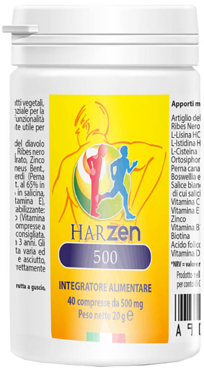 HARZEN 500 40 COMPRESSE - Farmacia Del Monaco