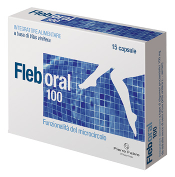 FLEBORAL 100 15 CAPSULE - Farmacia Del Monaco