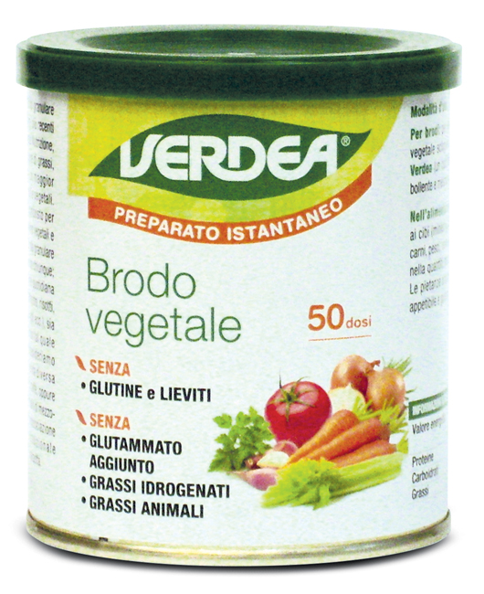 VERDEA PREPARATO ISTANTANEO BRODO VEGETALE 200 G - Farmacia Del Monaco