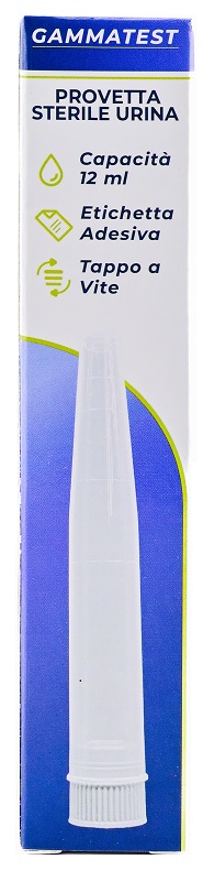 PROVETTA STERILE PER URINA 12ML GAMMADIS - Farmacia Del Monaco