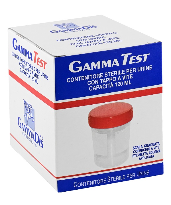 CONTENITORE STERILE PER LA RACCOLTA URINA 120 ML GAMMADIS - Farmacia Del Monaco