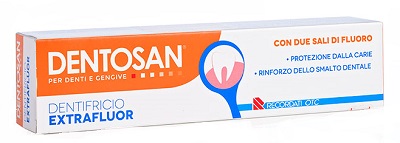 DENTOSAN EXTRAFLUOR DENTIFRICIO 75 ML - Farmacia Del Monaco