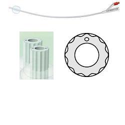 CATETERE VESCICALE IN SILICONE PROFILCATH PLUS SCANALATO 2 VIE CH16 LUNGHEZZA 31 CM PUNTA CILINDRICA 2 FORI CONTRAPPOSTI PALLONCINO 5 ML 1 PEZZO - Farmacia Del Monaco