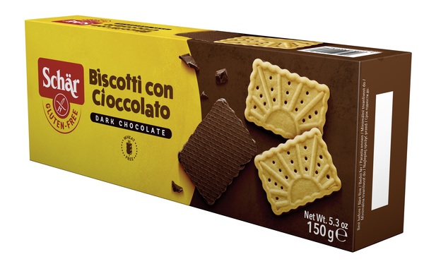 SCHAR BISCOTTO CON CIOCCOLATO DARK CHOCOLATE 150 G - Farmacia Del Monaco