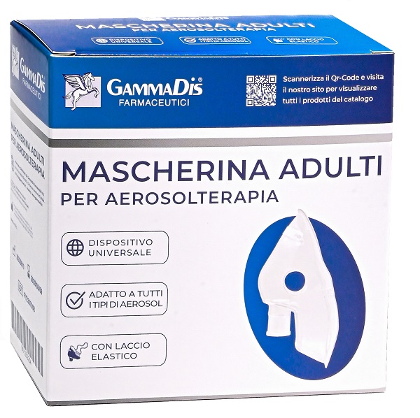 MASCHERINA IN PLASTICA UNIVERESALE AEROSOL GAMMADIS - Farmacia Del Monaco
