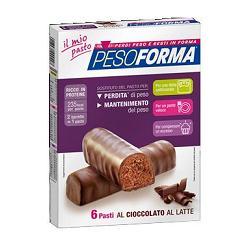 PESOFORMA BARRETTA CIOCCOLATO LATTE 12 X 31 G - Farmacia Del Monaco