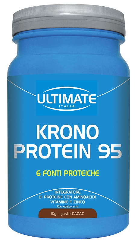 ULTIMATE KRONO PROTEIN 95 CACAO 1 KG - Farmacia Del Monaco