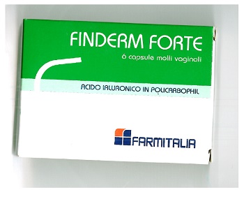 FINDERM FORTE CAPSULE MOLLI VAGINALI CONFEZIONE DA 6 PEZZI - Farmacia Del Monaco