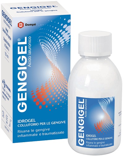 COLLUTORIO PER GENGIVE GENGIGEL IDROGEL FLACONE 150 ML - Farmacia Del Monaco