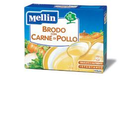 MELLIN BRODO CARNE POLLO 10 BUSTINE X 5 G - Farmacia Del Monaco