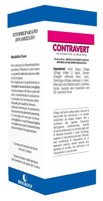CONTRAVERT 50 ML SOLUZIONE IDROALCOLICA - Farmacia Del Monaco