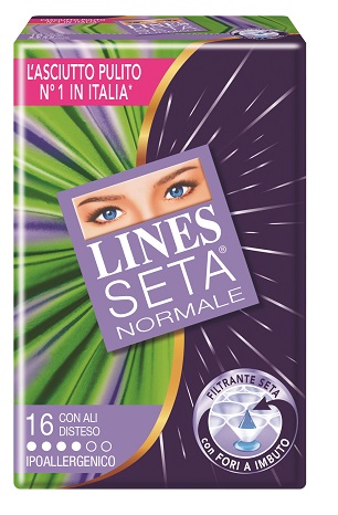 LINES SETA NORMALE CON ALI X 16 - Farmacia Del Monaco