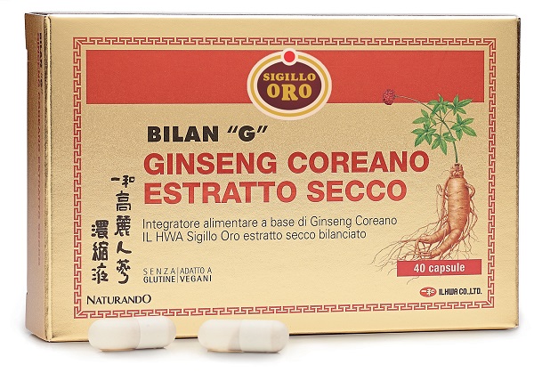 GINSENG BILAN-G 40 CAPSULE - Farmacia Del Monaco