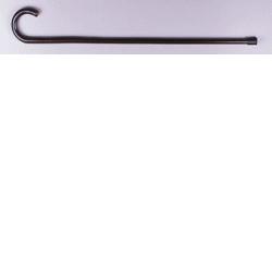 BASTONE BRIO IN LEGNO DI CASTAGNO LISCIO MANICO CURVO UOMO H92CM - Farmacia Del Monaco