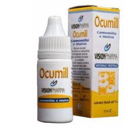 SOLUZIONE LUBRIFICANTE OCUMILL CAMOMILLA MALVA 15 ML - Farmacia Del Monaco