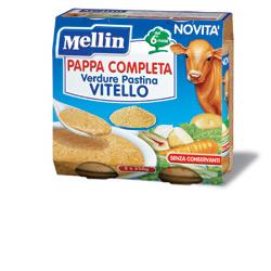 MELLIN PAPPA COMPLETA VITELLO 250 G 2 PEZZI - Farmacia Del Monaco
