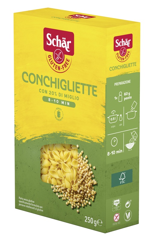 SCHAR CONCHIGLIETTE 250 G - Farmacia Del Monaco