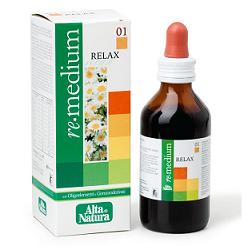 REMEDIUM 01 RELAX GOCCE 100 ML - Farmacia Del Monaco