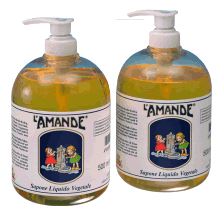 L'AMANDE MARSEILLE SAPONE LIQUIDO VEGETALE NON PROFUMATO 500 ML - Farmacia Del Monaco